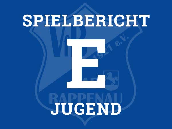 U11 - VfB Bad Rappenau 2 - SG Kirchardt 2 3:6