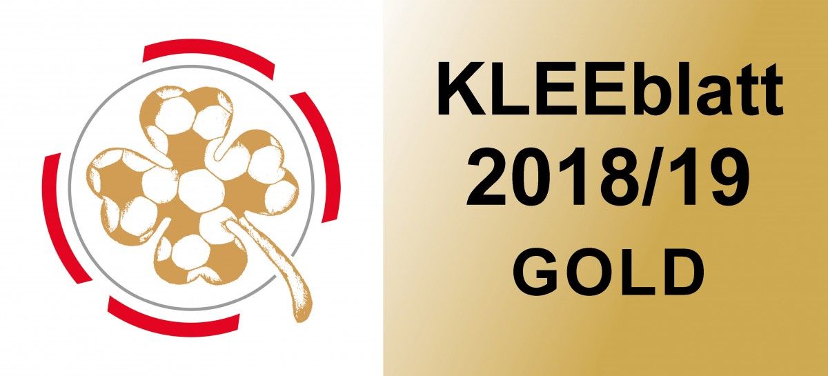 KLEEBlatt_quer_Gold